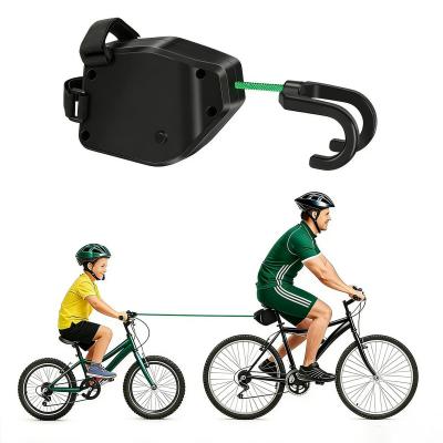 Corde de Remorquage de V�lo pour Enfants 2,5 m de Traction Noir Plastique