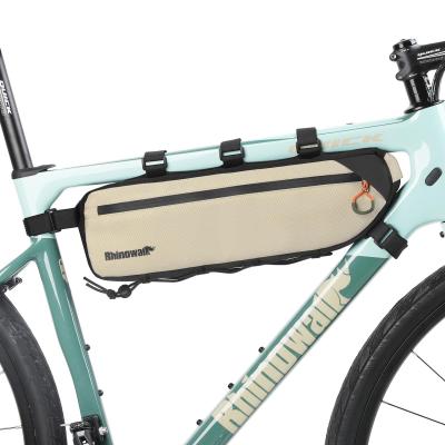 Sac Cadre V�lo �tanche Triangulaire Double Zip pour VTT Route Gravel Grande