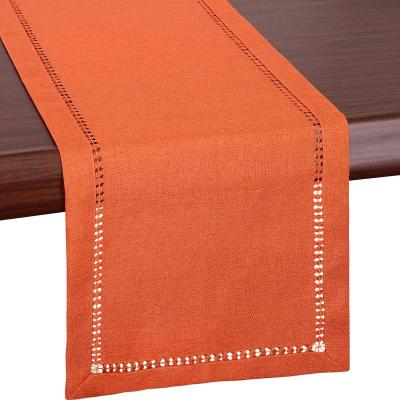 Chemin de Table ou �charpe de Commode Ourlet � Jour 35,6 x 182,9 cm 14 x 72