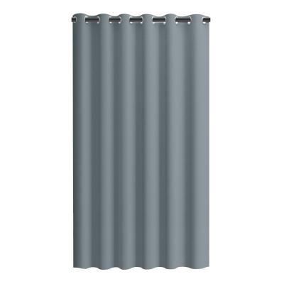 1 Panneau Occultant Thermique �  illets pour Chambre � Coucher l x H Gris