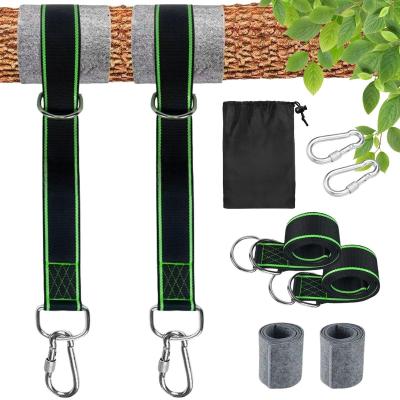 1,5 m Kit de Sangles de Suspension pour Balancelle d'Arbre
