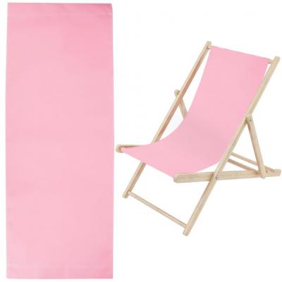 1 Pi�ce de Rechange pour Chaise de Plage en Toile 435 x 1165 mm en Tissu Rose