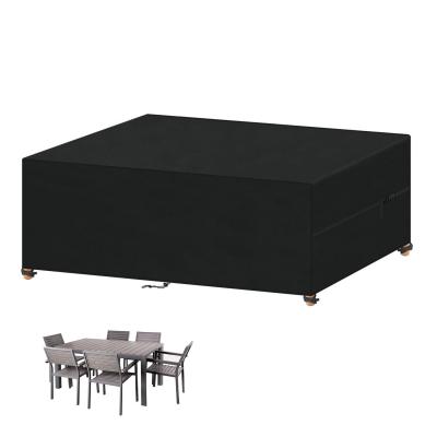 Housse Salon de Jardin Exterieur Imperm�able B�che Table Noir 210x100x75cm