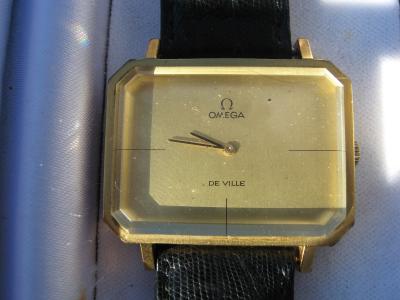 Omega De Ville : montre homme, m�canique, vintage. R�vis�e, elle fonctionne bien