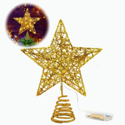 25 x 30 cm �toile D�corative Dor�e pour Sapin de No�l Dimensions du Produit