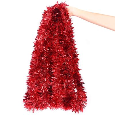 6 m de Long Grosse Guirlande de No�l Rouge pour D�corations de Sapin Orange