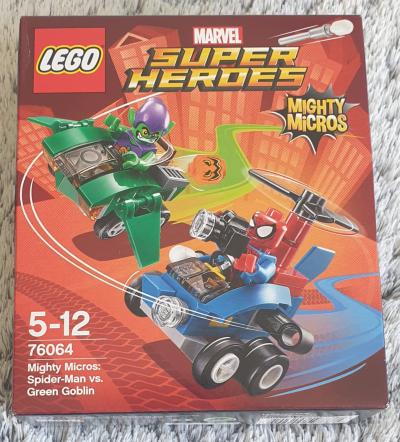 LEGO   MARVEL SUPER HEROES   SPIDER MAN BOUFFON VERT   76064   BOITE NEUVE
