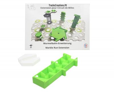 Zigzag Vertical 4 Entr�es Compatible avec GraviTrax ID�E Cadeau 12x15x2.2cm