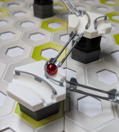 Extensions compatibles Gravitrax: Lot de 2 modules avec rail de guidage