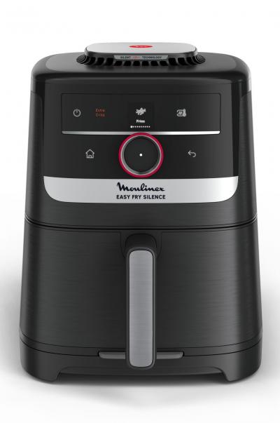 Easy Fry Silence Air Fryer 11 Programmes 5 L Friteuses Petit Noir