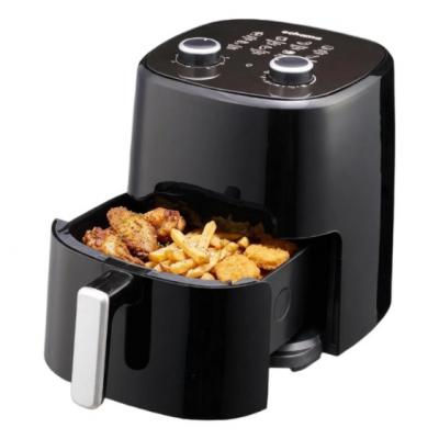 Friteuse � air chaud 3,2L 1250W Airfryer minuterie panier antiadh�sif noir sans huile