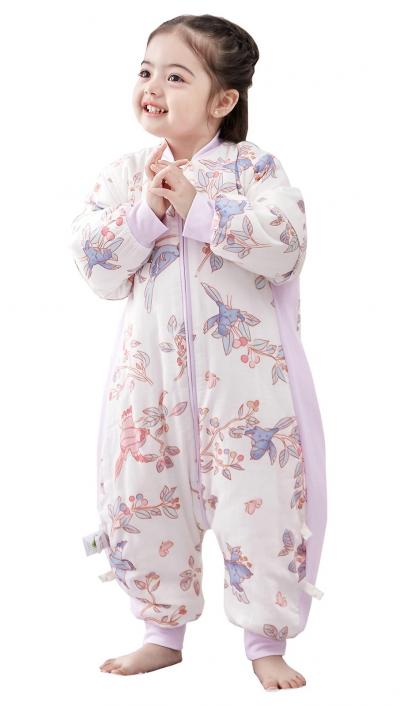 Gigoteuse d'Hiver pour B�b� avec Pieds pour Toute l'Ann�e pour Gar�ons Coton