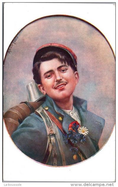 THEME   MILITARIA   Achille Fould   le bleuet.