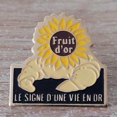 Anstecknadel FRUIT D'OR 1412 Metall 1 St�ck   Aus Frankreich