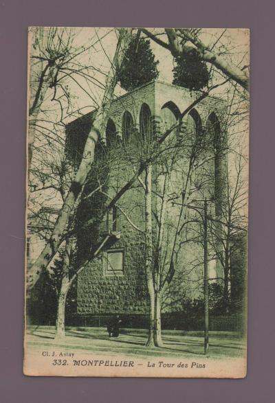 Carte postale Montpellier La Tour Des Pins (K9371) 1 pi�ce