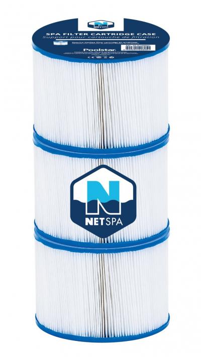 Lot de 3 Cartouches de Filtration pour Spa BLANC