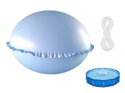 120x120CM Oreiller de Piscine d'Hiver Coussin d'Air Bleu Ciel