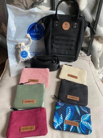 Lot sac Caba�a Nano Berlin   6 pochettes