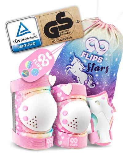 Protection Roller Enfant Fille Velo 3 Ans XS Rose Polyester