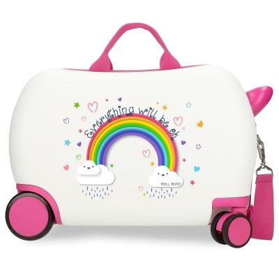 Everything Is Ok Valise pour Enfant Blanche 45 x 31 x 20 cm Tout Va Bien