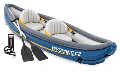 Cano� Kayak gonflable Intex Wyoming C2 (2 places)   Neuf