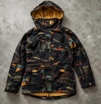 Dc Shoes parka snowboard 15K Waterproof camo 2014 taille M   veste ski