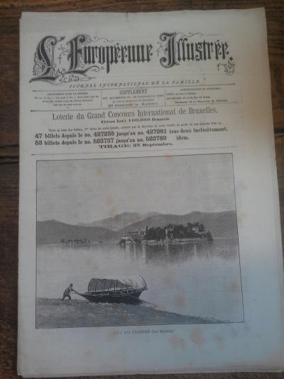 La Europea Ilustrada Diario Internacional De La Familia 23 De Septiembre De 1888