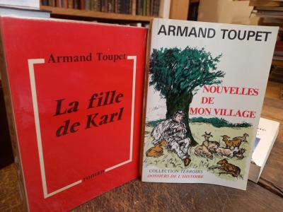 Lote De 2 Libros De Armand Toupet La Hija De Karl Nuevas De Mi Pueblo