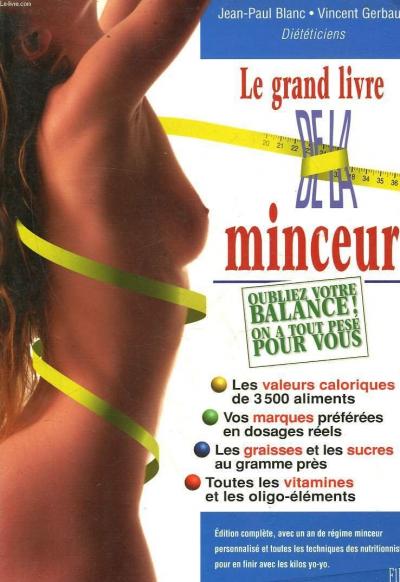 le grand livre de la minceur