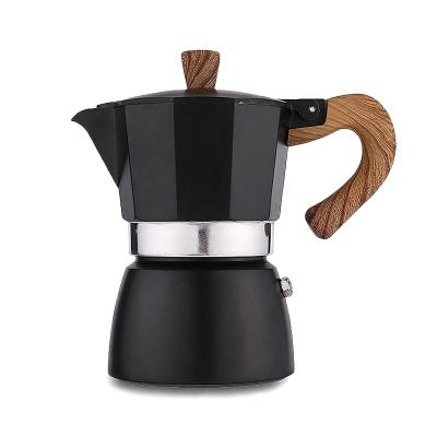 Cafeti�re � Expresso pour Cuisini�re � Moka en Aluminium de 3 Noir