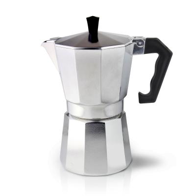 Cafe Ole Cafeti�re 3 Tasses Aluminium Style Italien Espresso Machine Argent�