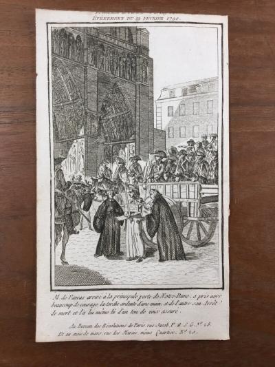 Notre Dame De Paris In 1790 French Revolution M De Favras Revolution Of Paris
