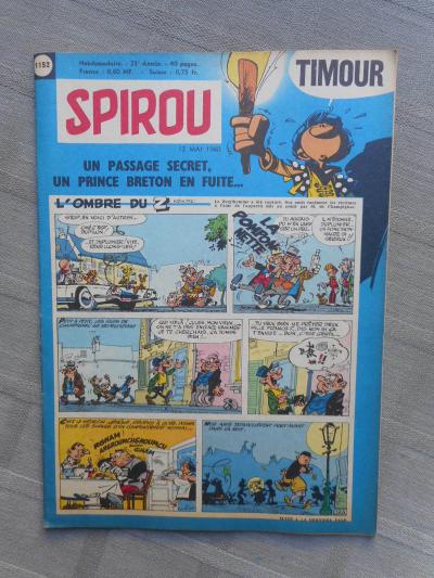 Hebdo Le Journal De Spirou N�1152 1960 In Good Condition