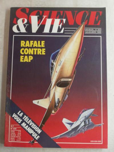 N125 Science et Vie N�830 nov 1986 rafale contre EAP, pyramide de Kh�ops