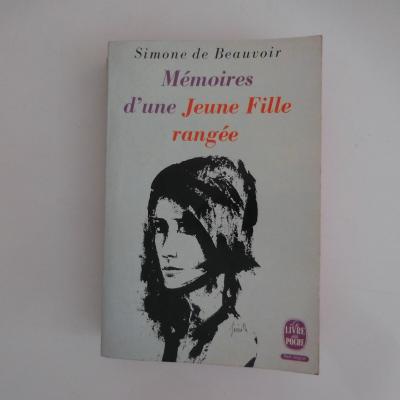 Simone de Beauvoir 1964 Memoirs of a Well Behaved Girl Literature N5935