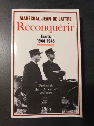 Reconqu�rir   Marshal Jean De Lattre   Script 1944 1945   Mk 160