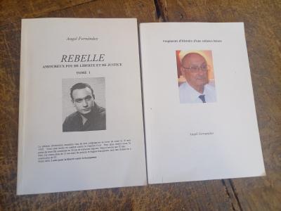 Lote De 2 Libros Angel Fernandez Rebelde Amante Y Loco De Libertad Y Justicia