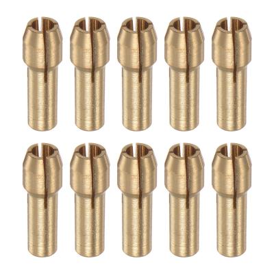 10pcs Laiton Pince 3mm Mandrins Perceuse pour Rotatif Outils 4,3mm Tige