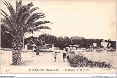 ABTP5 06 0422   JUAN LES PINS   Boulevard De La Plage