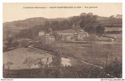 AUEP10 0702 07   SAINT BARTHELEMY LE PIN   L'Ard�che Pittoresque   Vue G�n�rale