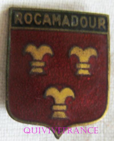 BG11309   Insignia Badge Coat Of Arms Rocamadour