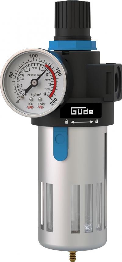 G�de r�ducteur de pression 3-8 pouce compresseur 10 bar avec manom�tre filtre