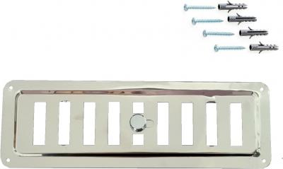Demlou grille de ventilation inox AISI 316 r�glable a�ration bateau maison
