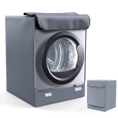 Housse pour Machine � Laver d'Ext�rieur Imperm�able Gris XL 60�64�85 cm