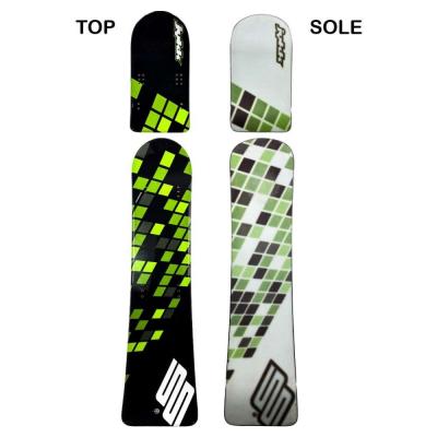 Planches Snowscoot JYKK G 1 Basic Shape one 10 Black-Green avant arri�re