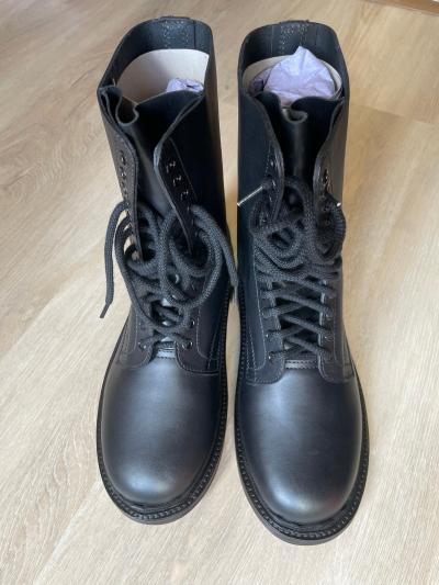 Reproduction de bottes de saut parachutiste allemand Fallschirmj�ger 2e mod�le