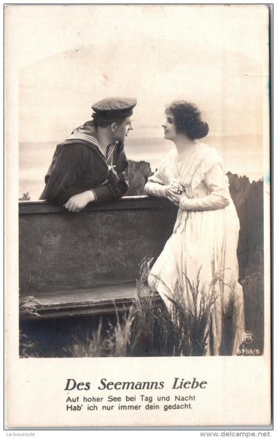 MILITARIA   1914 1918   des seemanns liebe