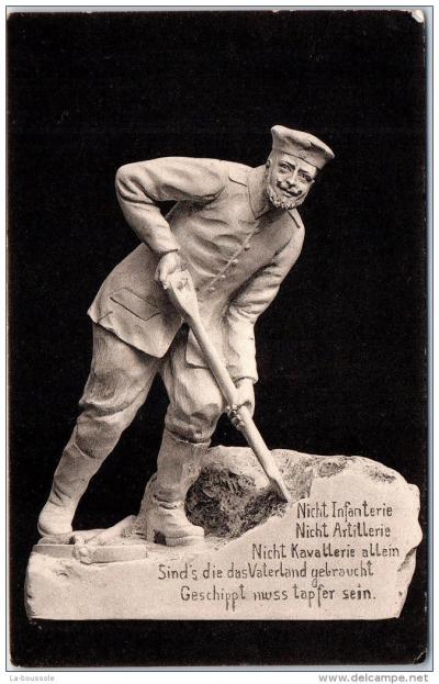 MILITARIA   1914 1918   sind's die das vaterland gebraucht