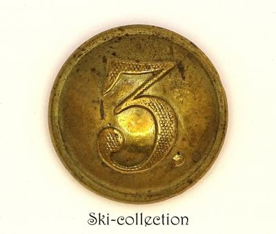 Bot�n 3� Regimiento Infanter�a. Imperio Austria Hungr�a, XIX�s. 21 mm