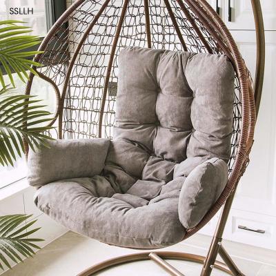 Coussin pour Fauteuil Suspendu de Jardin 60 x 120 cm Gris